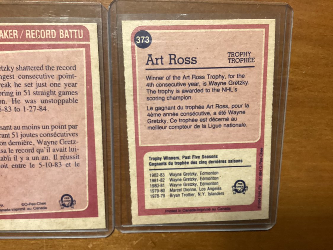 4 MINT WAYNE GRETZKY trading cards ! image indicator(8)