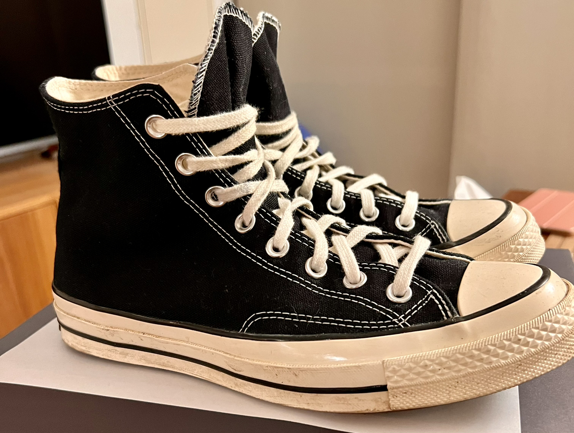 Converse 70 Vintage Hi Sneakers - Women size 10 / Men’s size 8 - photo 2