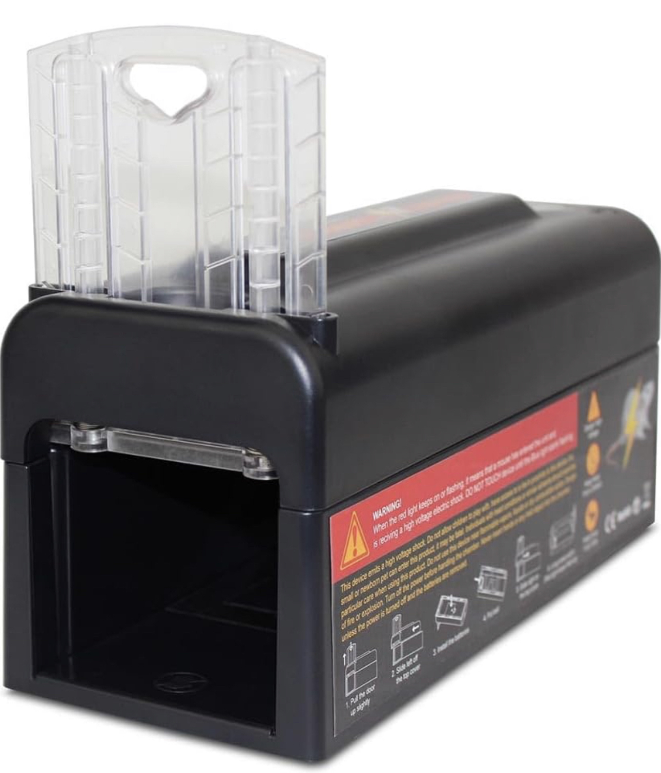 New Electric Rat Trap Indoor,Powerful Voltage Upgraded image indicator(3)