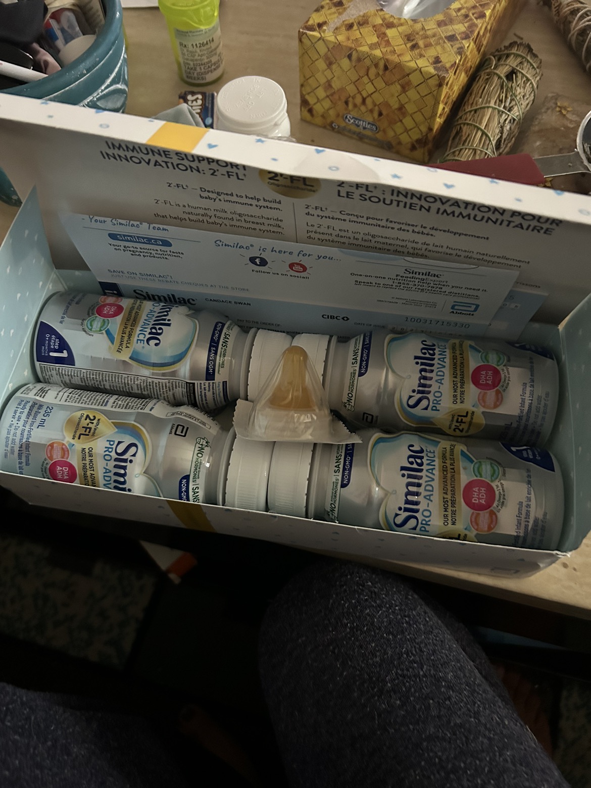 Baby formula free