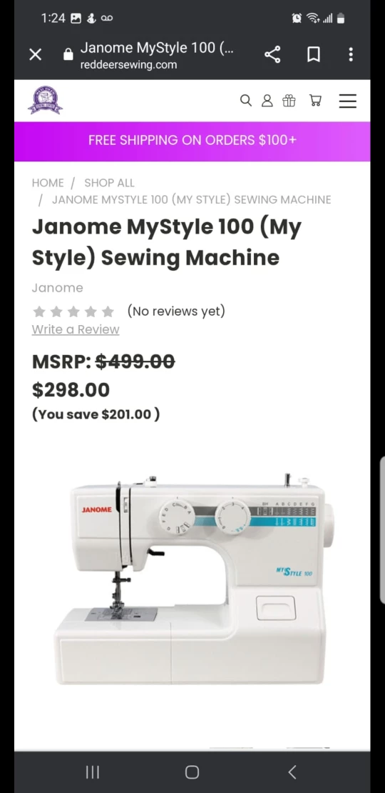 sewing machine image indicator(9)
