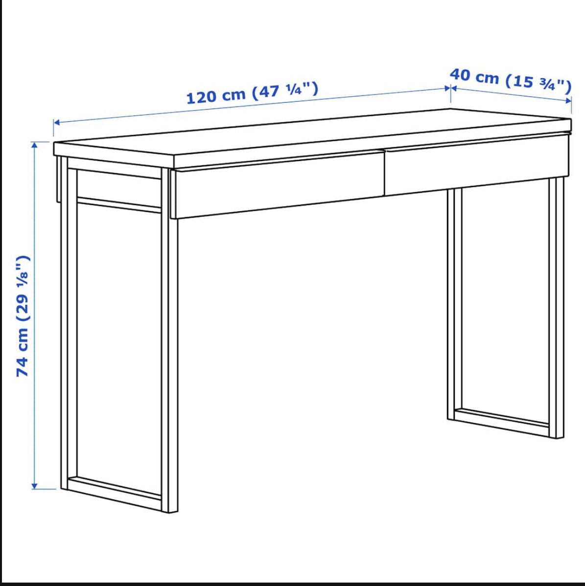 Ikea work desk - photo 3