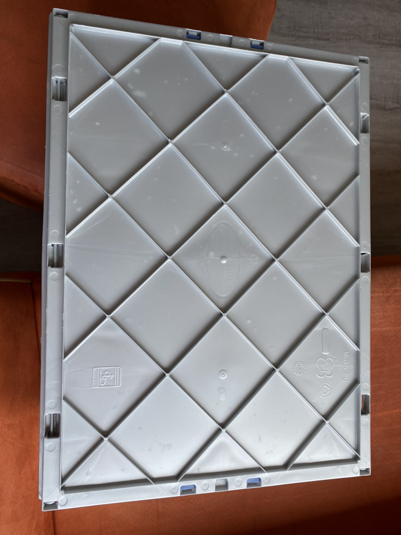 Folding plastic crate - photo 2