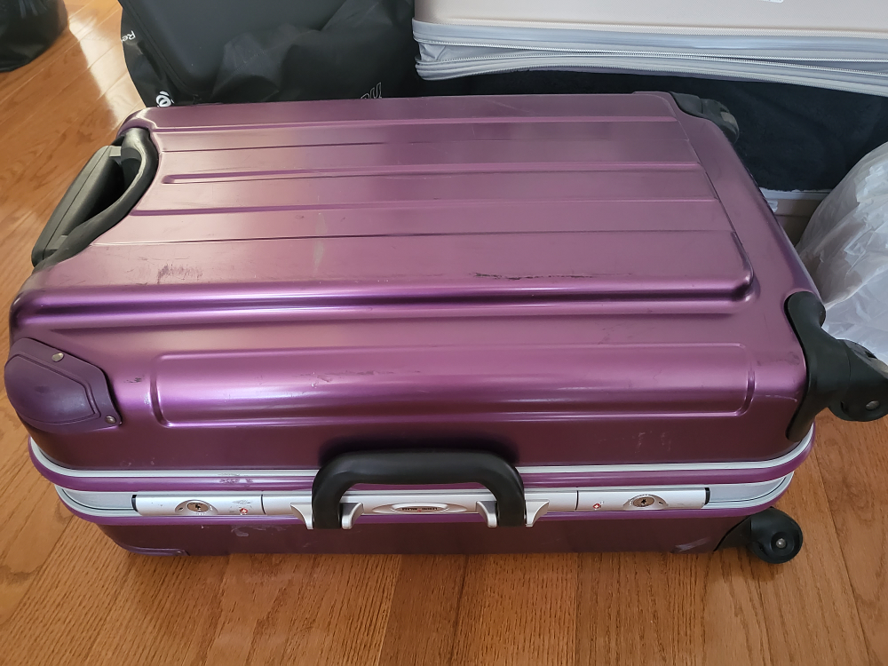 Carrier Luggage w/ Built-In Lock