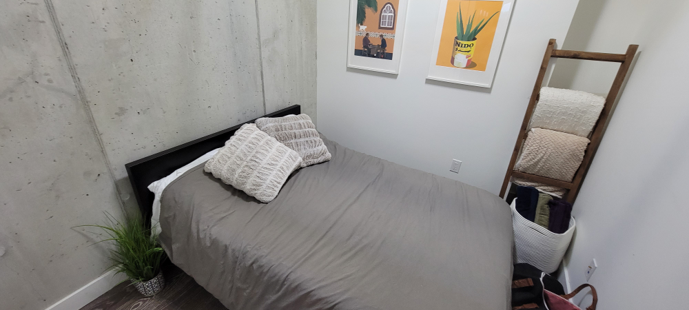 Double bed and Mattress