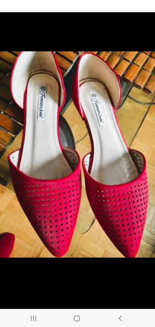 Red New Shoes Summer, size 8.5 image indicator(4)