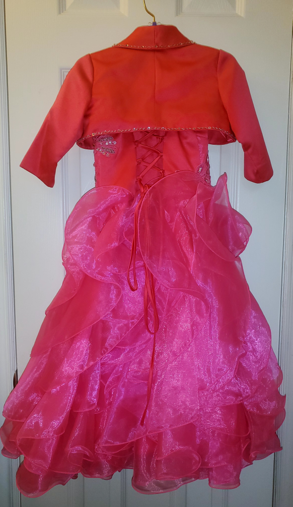 girl fancy dresses size 6-7 image indicator(2)