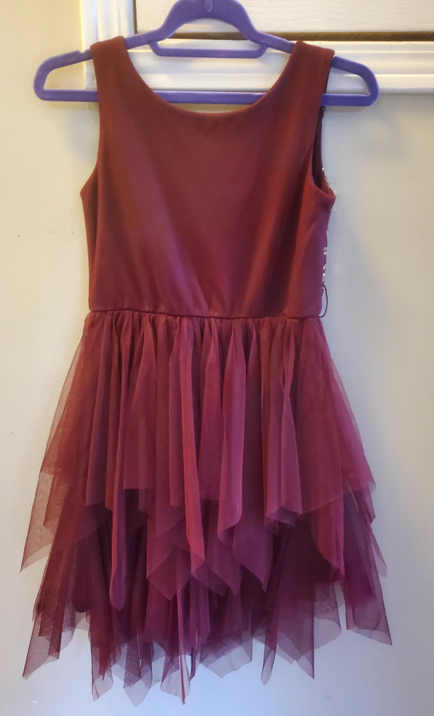 girl fancy dresses size 6-7 image indicator(4)