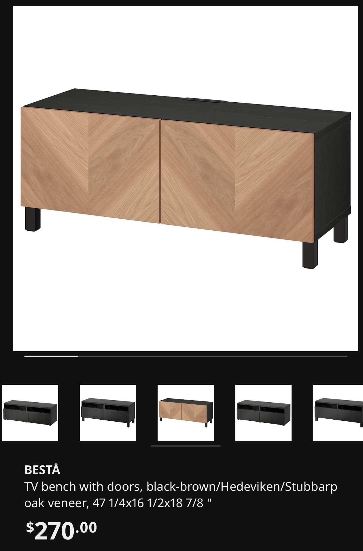 IKEA BESTA MEDIA CONSOLE - photo 5