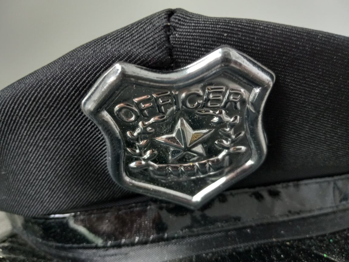Halloween Police Hat and Radio Accessories - photo 2