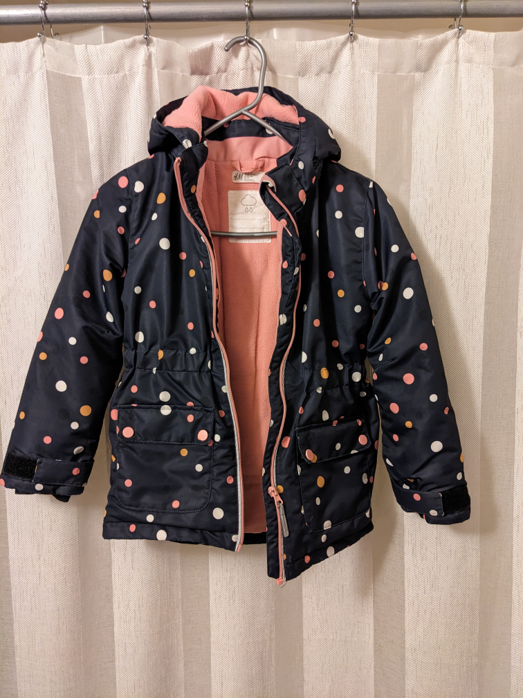 H&M Waterproof Padded Jacket size 7-8 $20