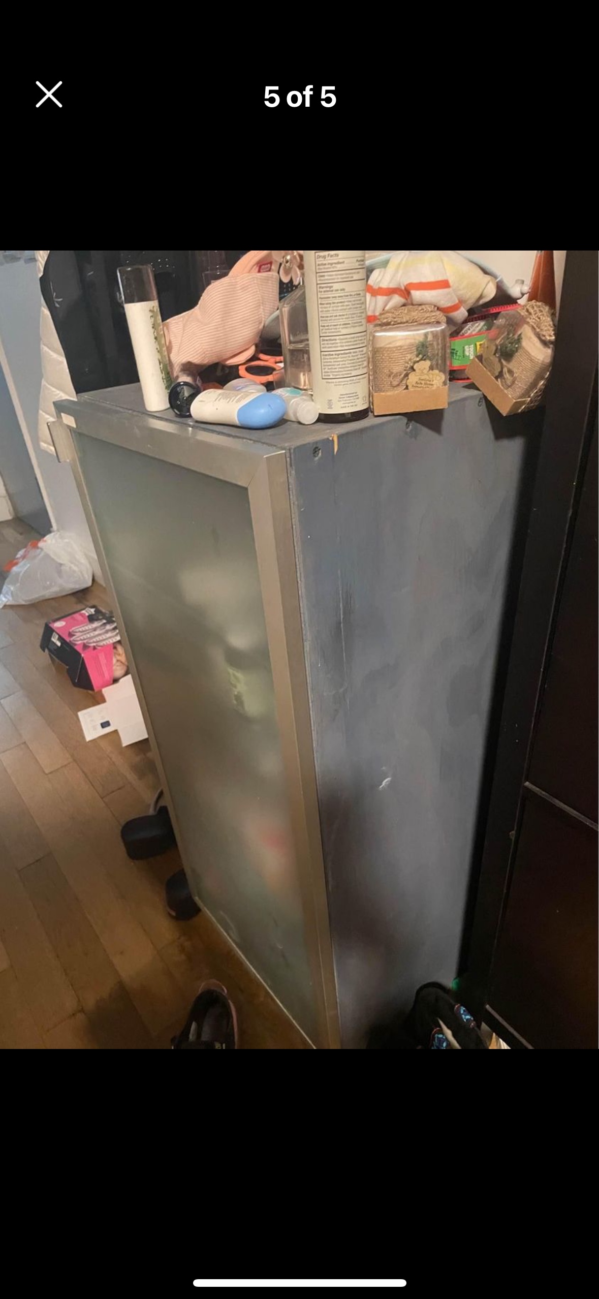 Two custom made storage cabinets - photo 5