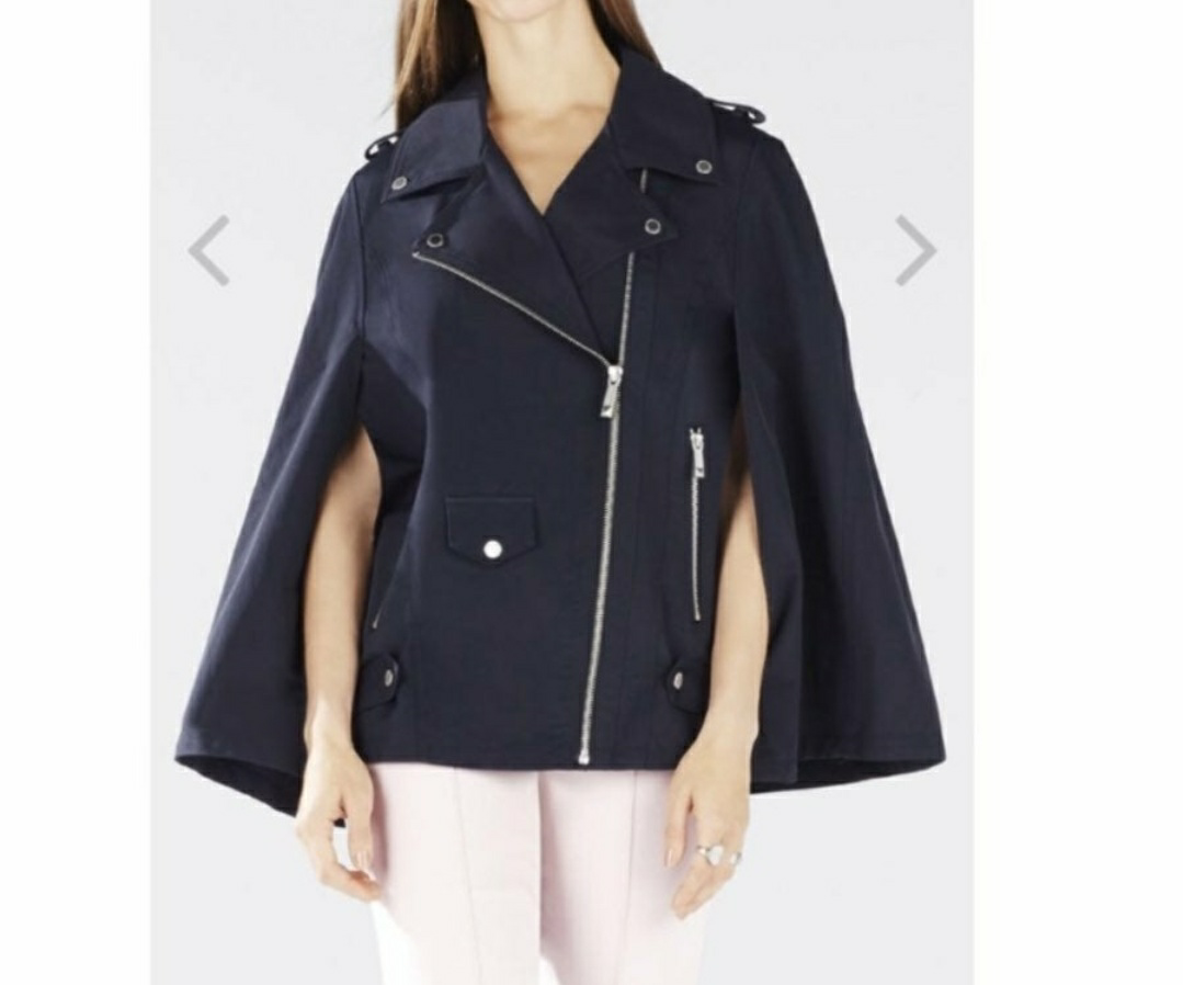 BCBG XS Cape vest coat thumbnail