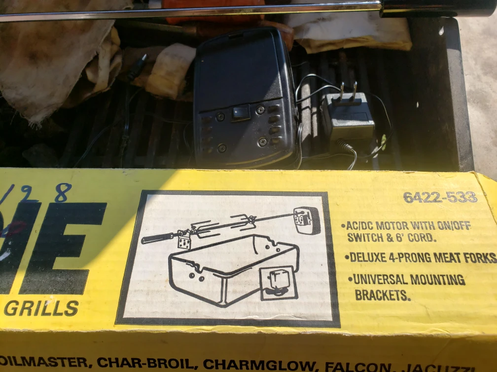 Bbq rotisserie attachment automatic thumbnail