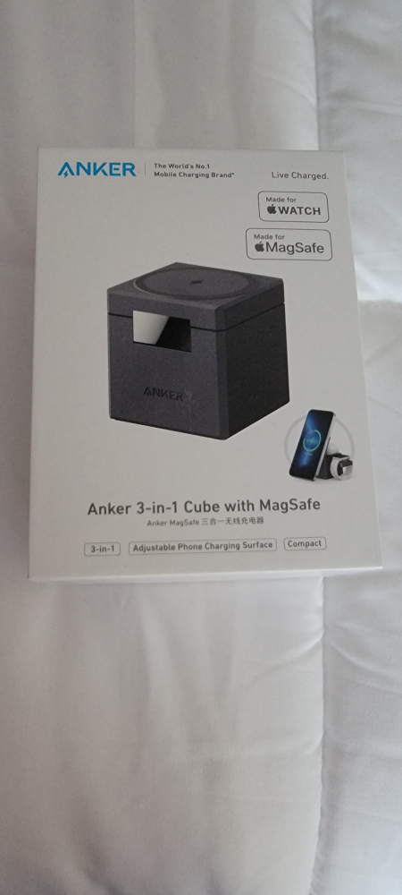 Anker 3 in 1 cube charger