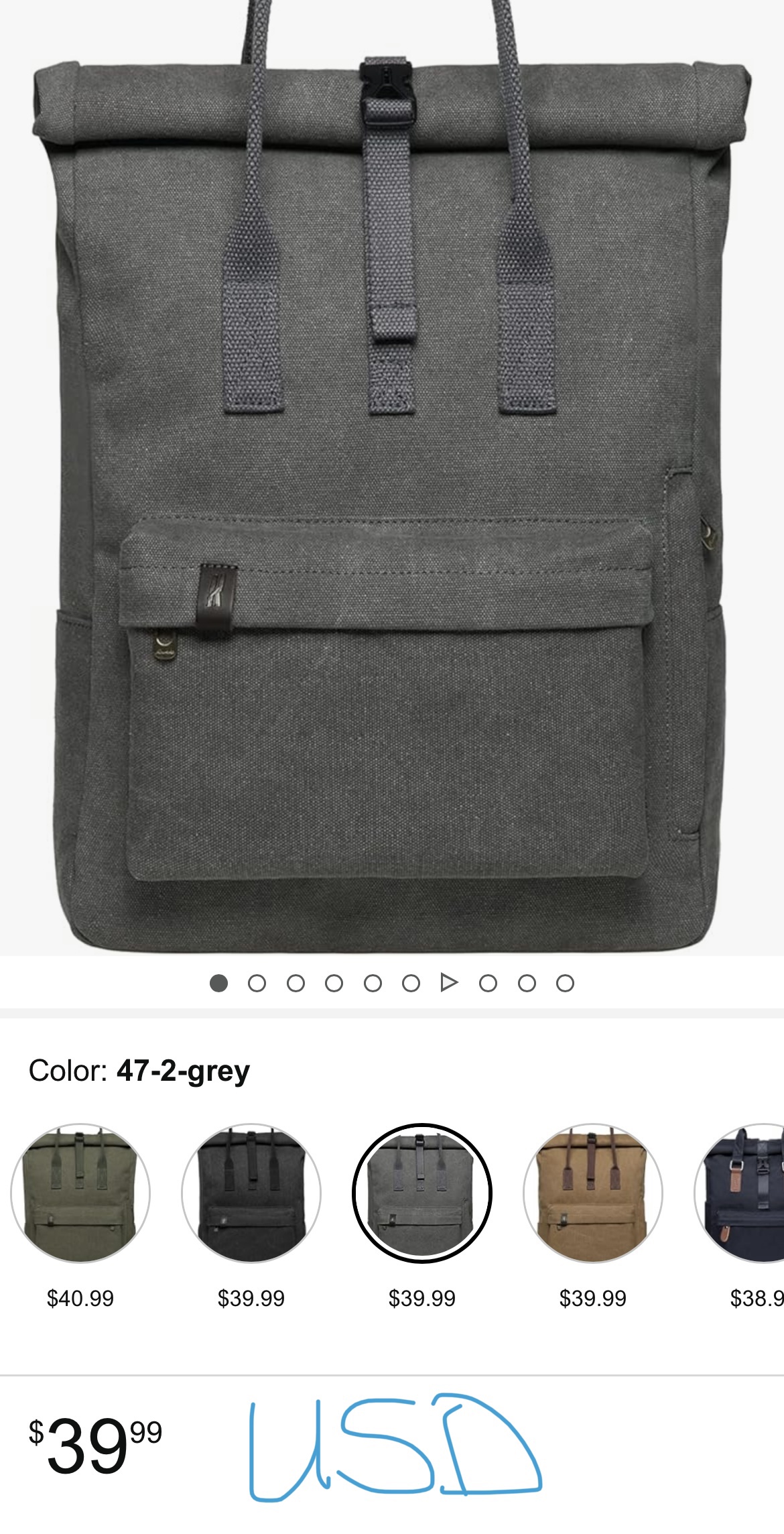 ** Brand New ** Laptop Backpack image indicator(10)