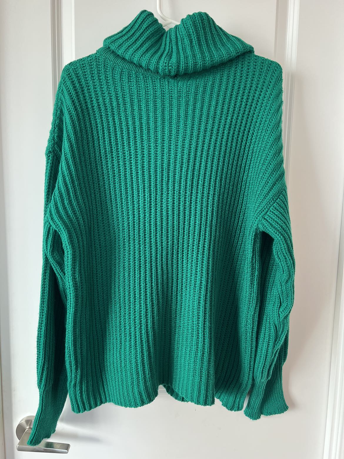 American Apparel oversize green chunky sweater image indicator(7)