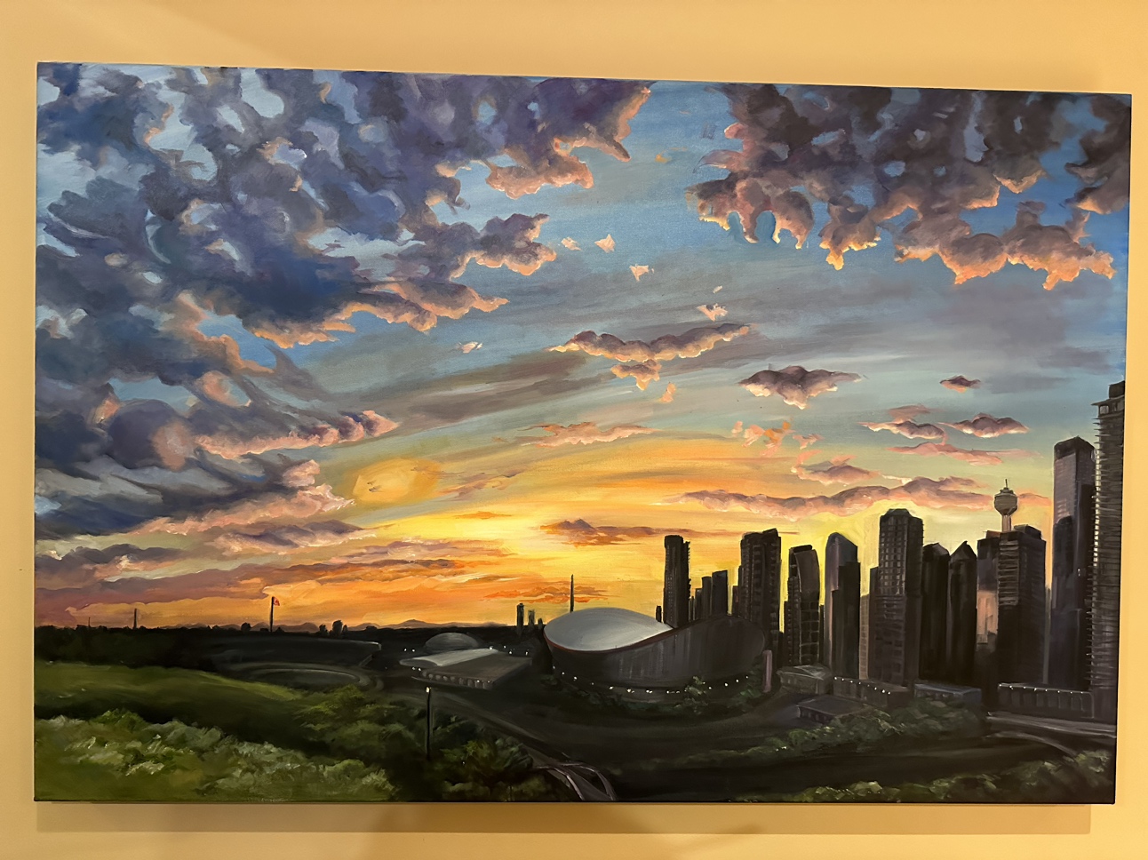 Calgary, hand made.