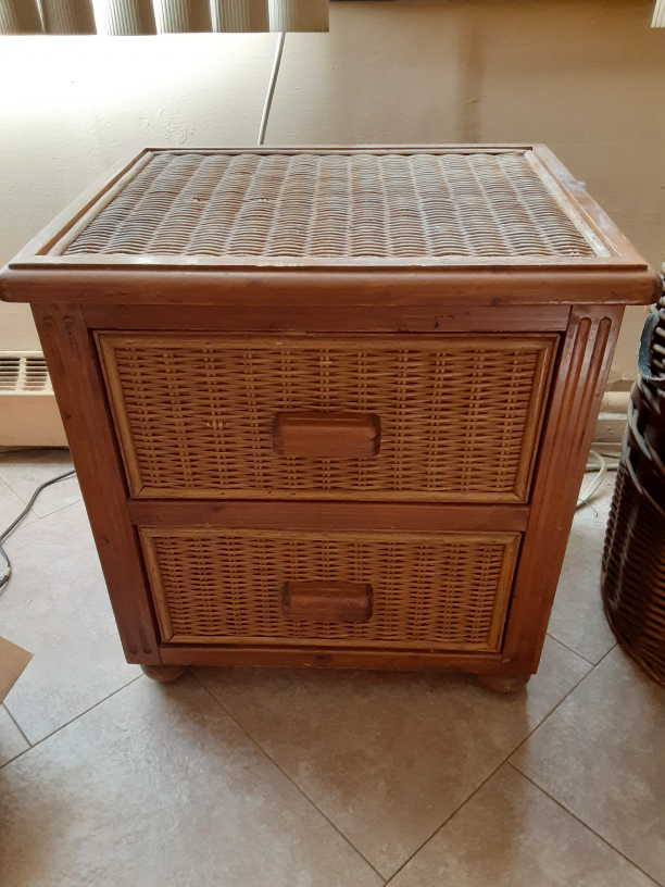 wicker table - photo 2