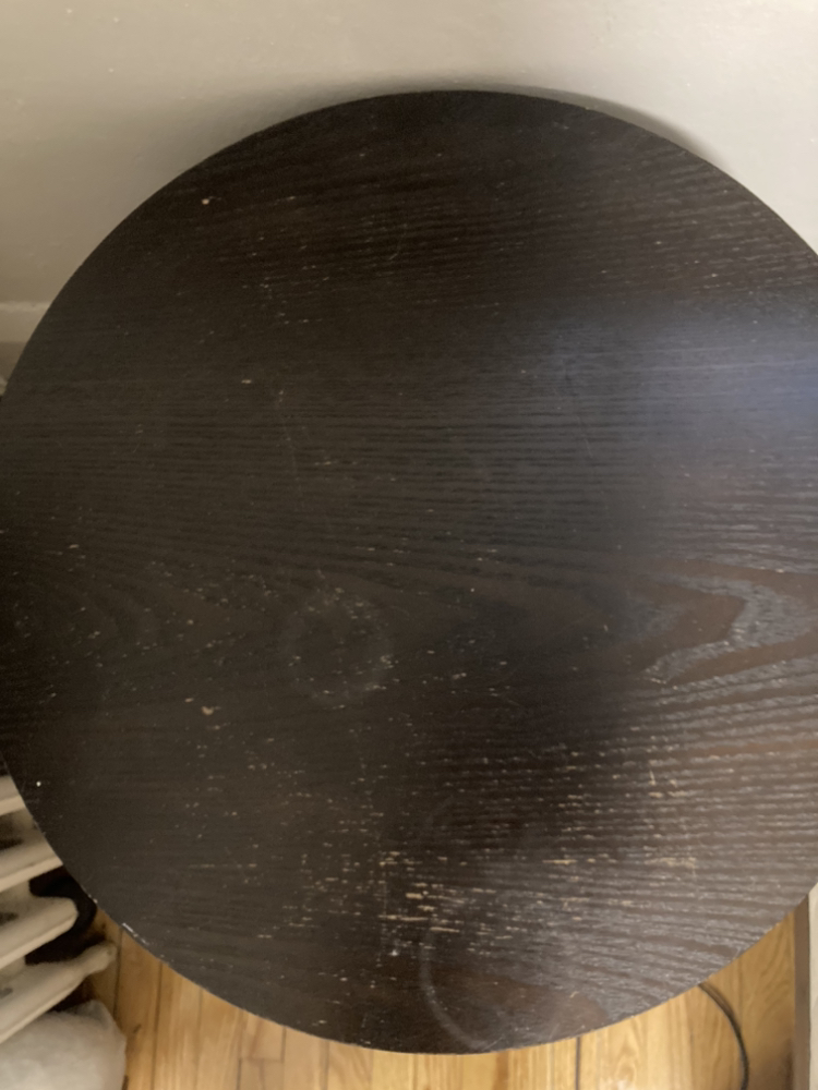 Wood side table - photo 2