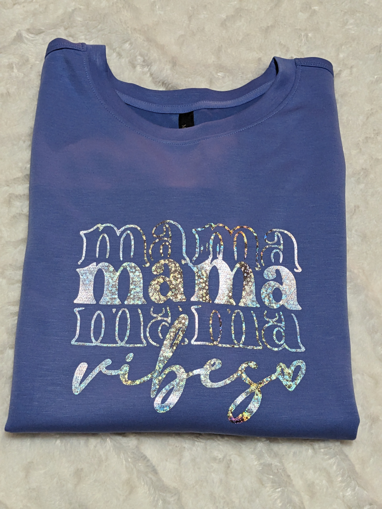 Custom 'Mama vibes' crewneck sweatshirt $25 size XL - photo 4