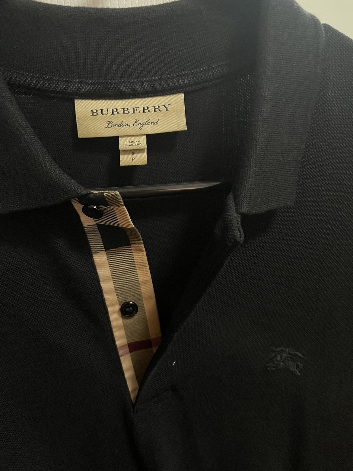 Burberry Long Sleeve Polo shirt - Men Size Small image indicator(2)