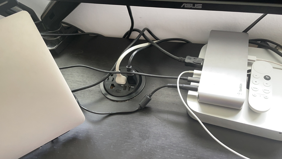 Ikea Work Corner desk-left, black stained ash veneer/black🥕🥕 image indicator(7)