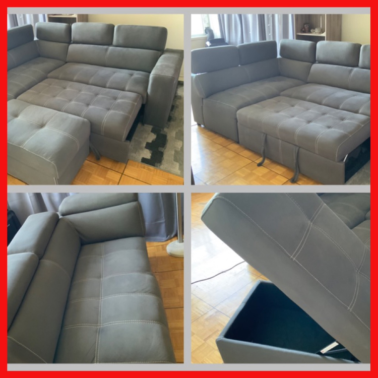 SOFA BED with OTTOMAN - photo 2