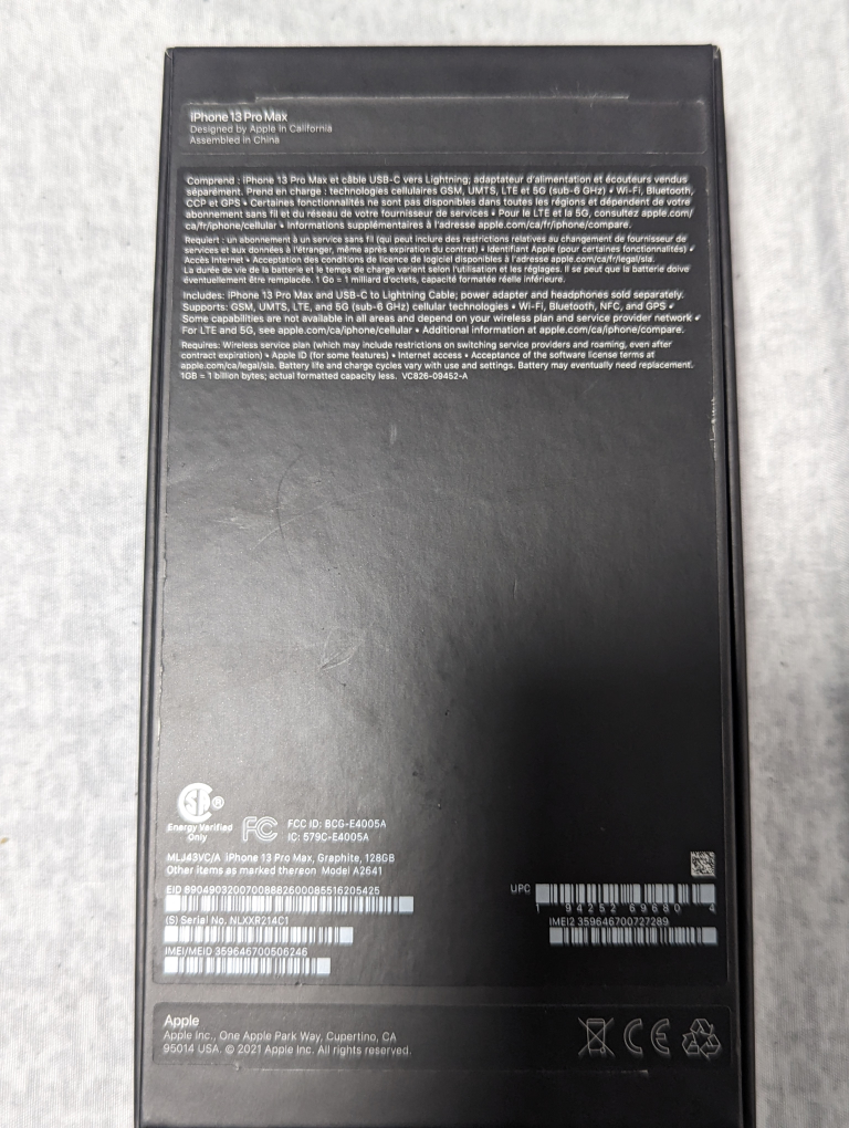 iPhone 13 Pro Max 128 GB (Graphite) - photo 4