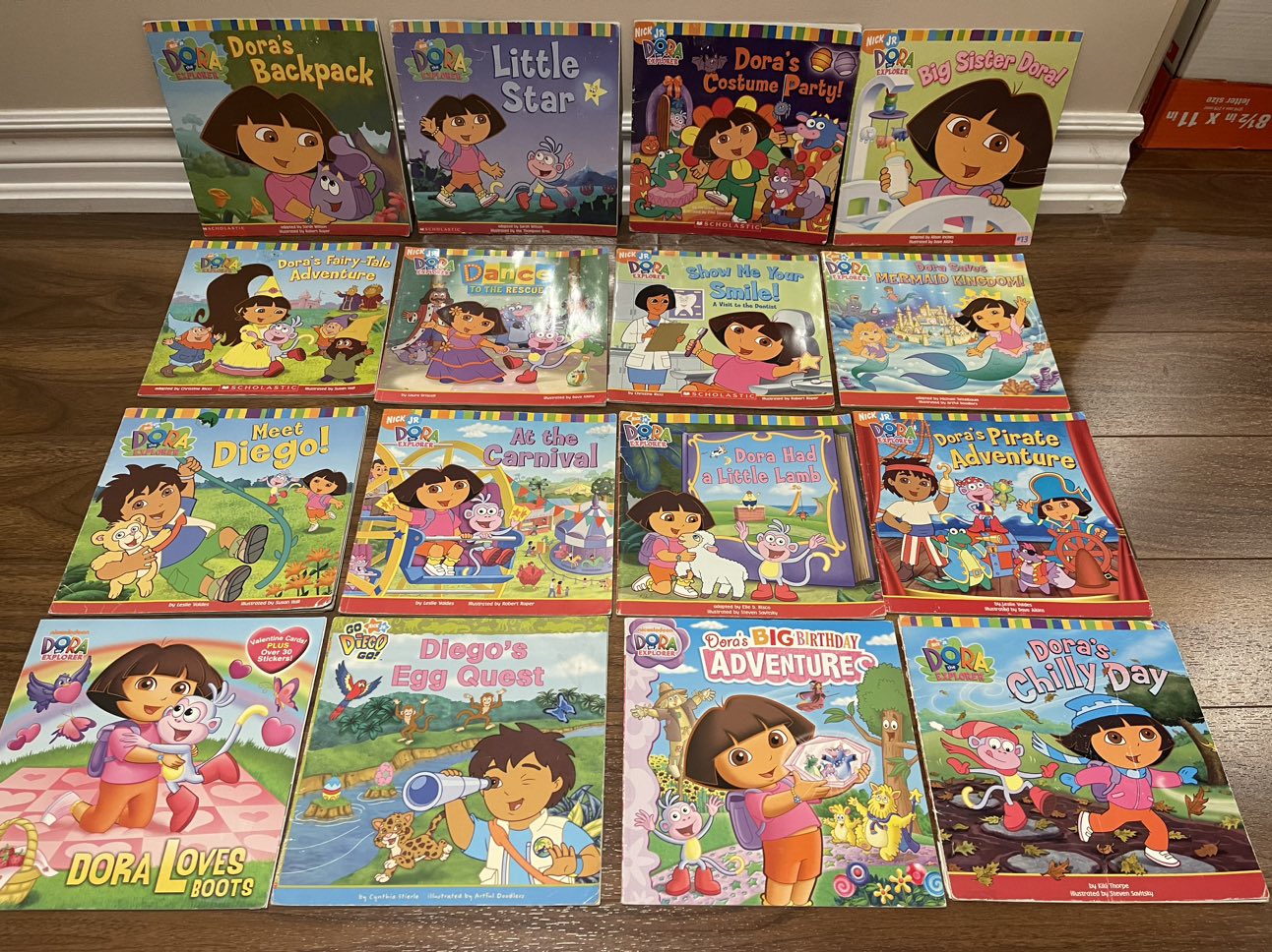 DORA the Explorer kids books, lot of 16 books thumbnail