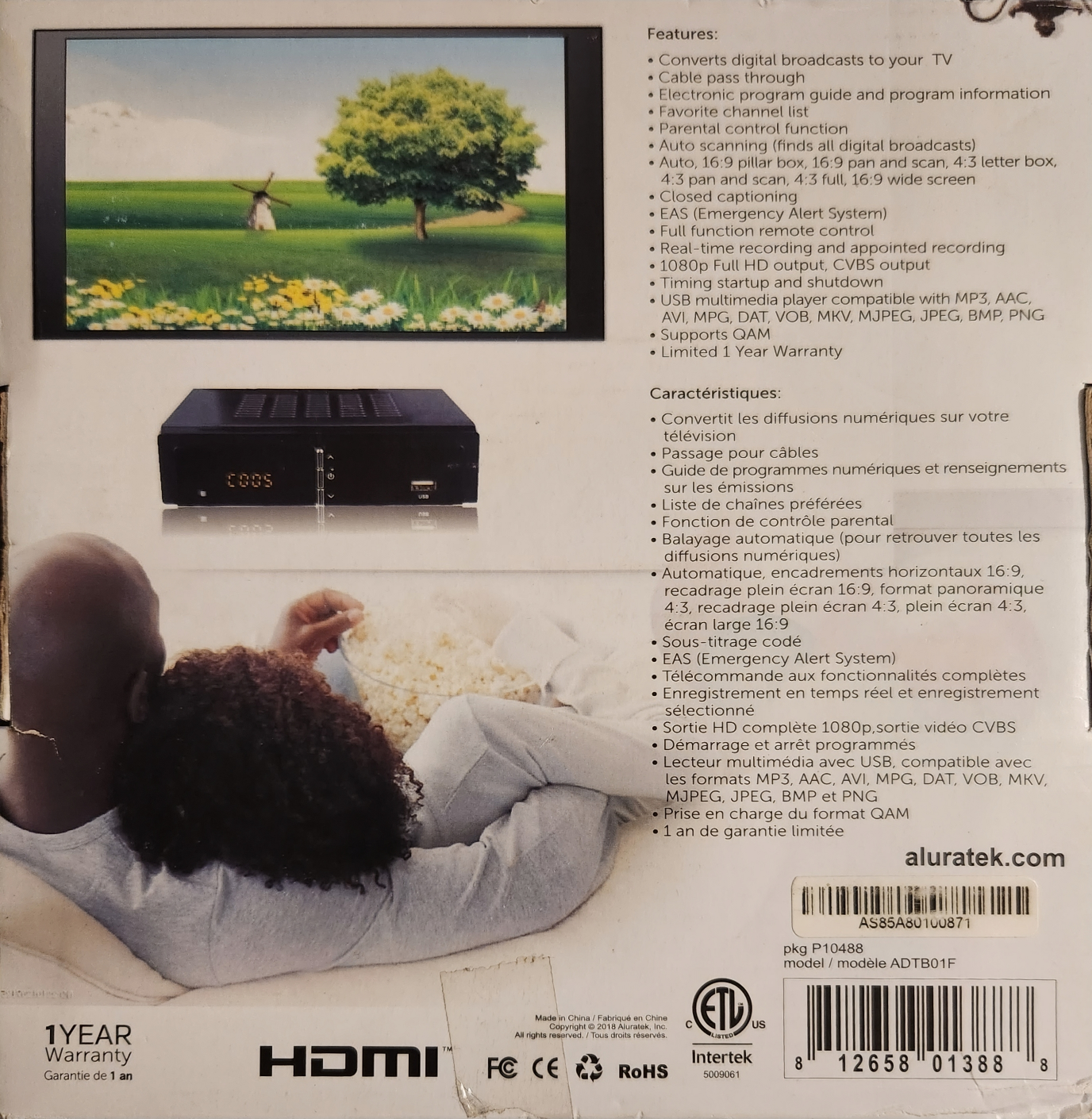 Digital  TV  Converter Box image indicator(2)