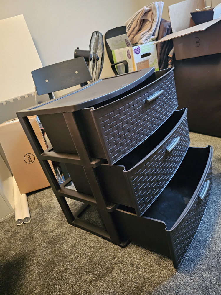 Plastic Drawers Set - photo 3