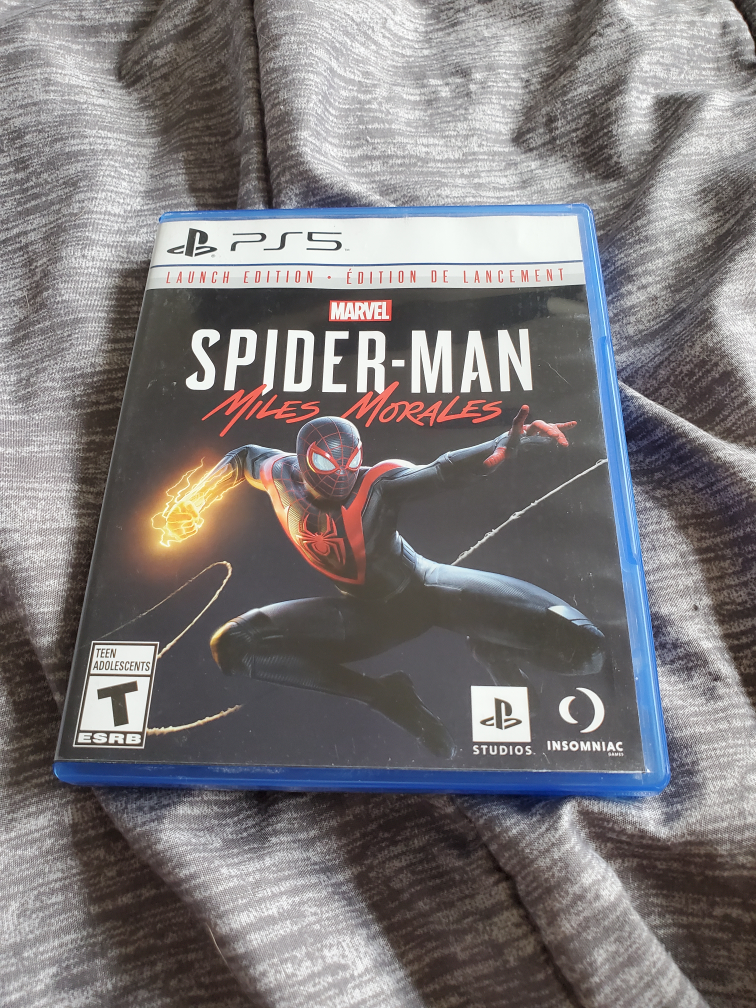 PS5 Marvel Spider-Man Miles Morales “Launch Edition” video game