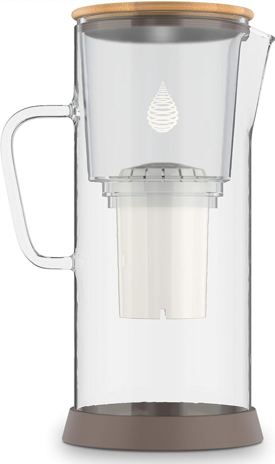 pH Restore Glass Alkaline Water Pitcher