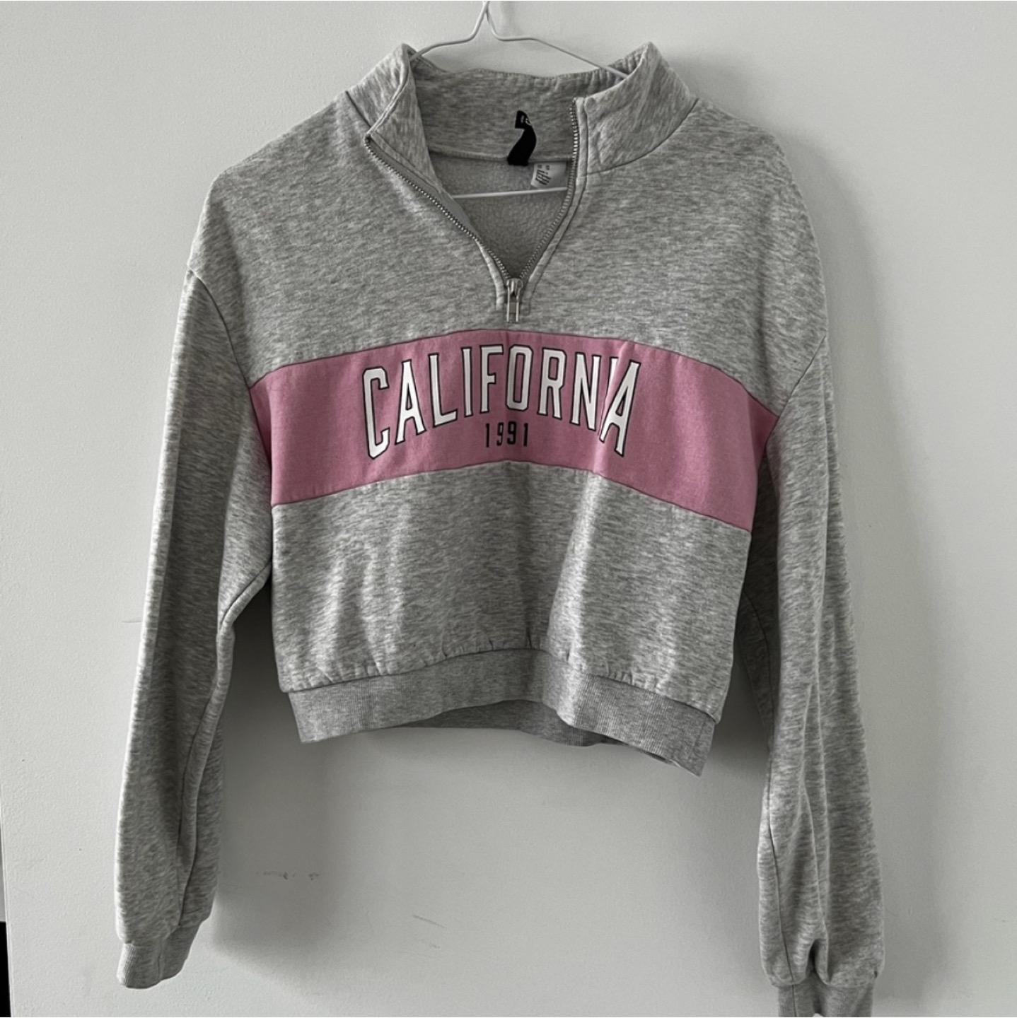 Divided 1/4 Zip Sweatshirt thumbnail