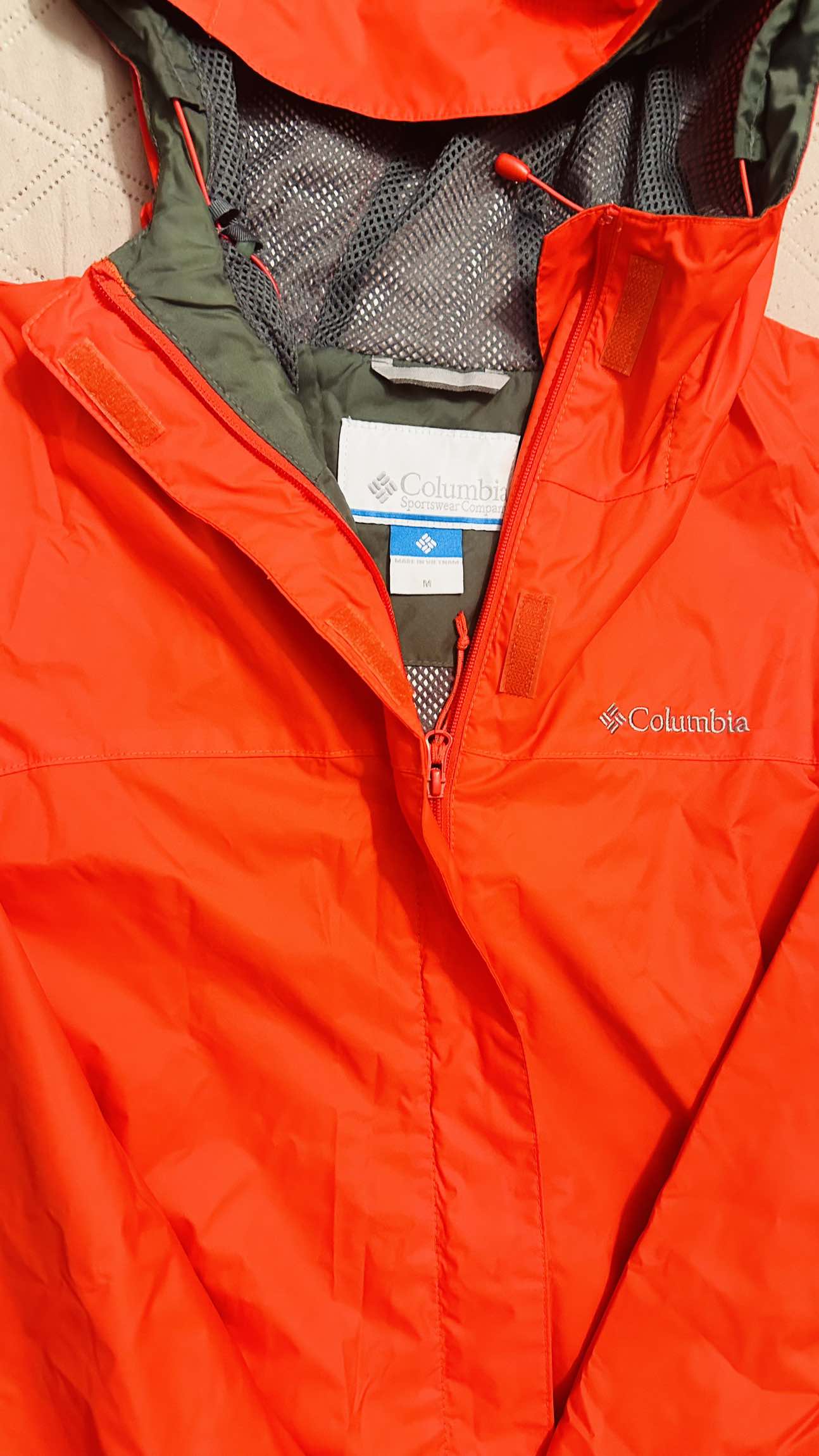 Sweaters, rain jacket
