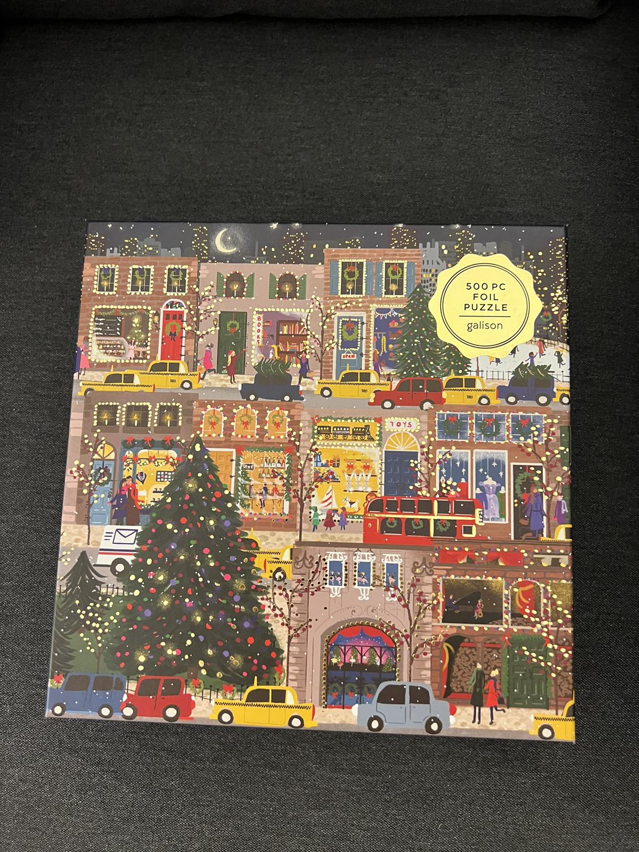 Galison Winter Lights puzzle  500pcs thumbnail