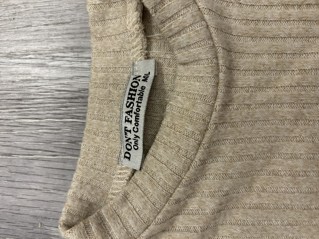 Beige Long Sleeve Top image indicator(2)