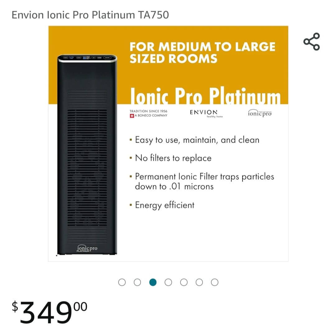 Envion Ionic Pro Platinum TA750 - photo 2