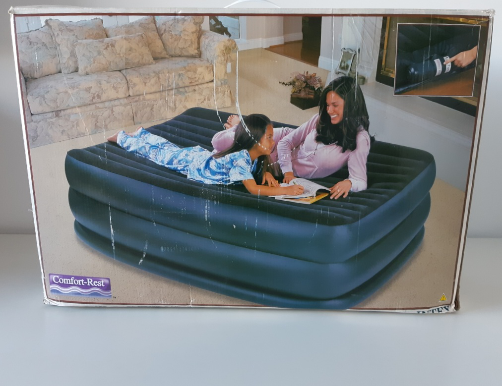 Intex Comfort Rest inflatable mattress, 80"*60"*22", good for 2
