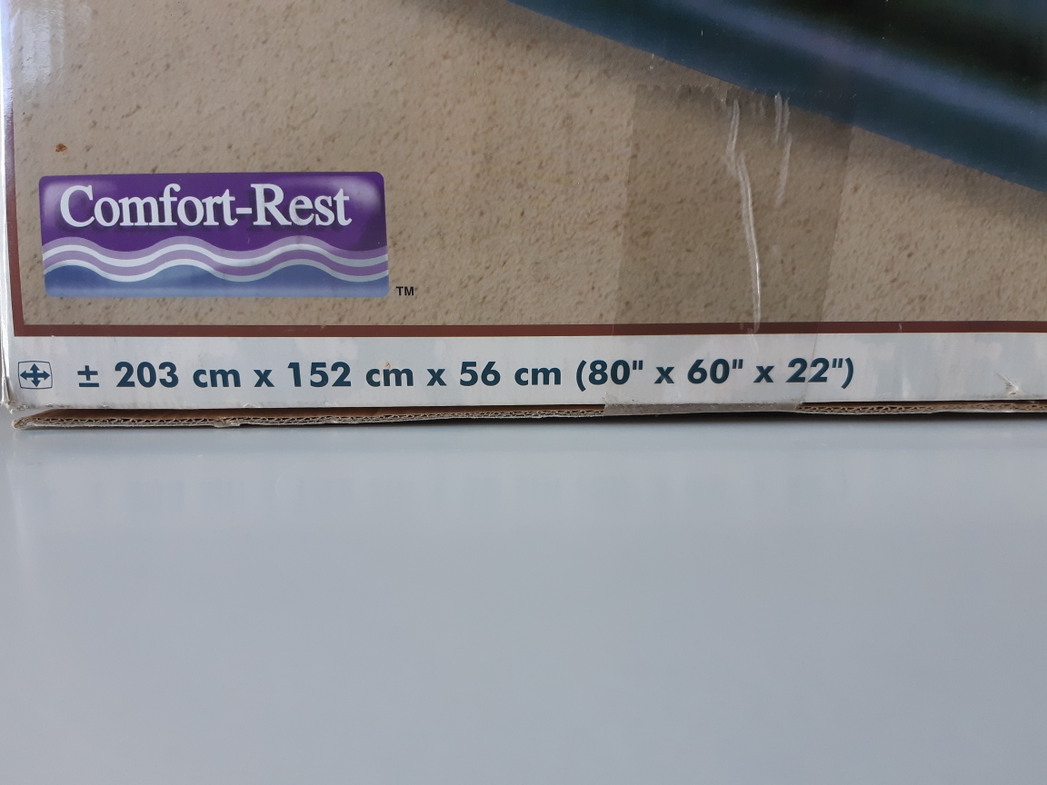 Intex Comfort Rest inflatable mattress, 80"*60"*22", good for 2 - photo 2