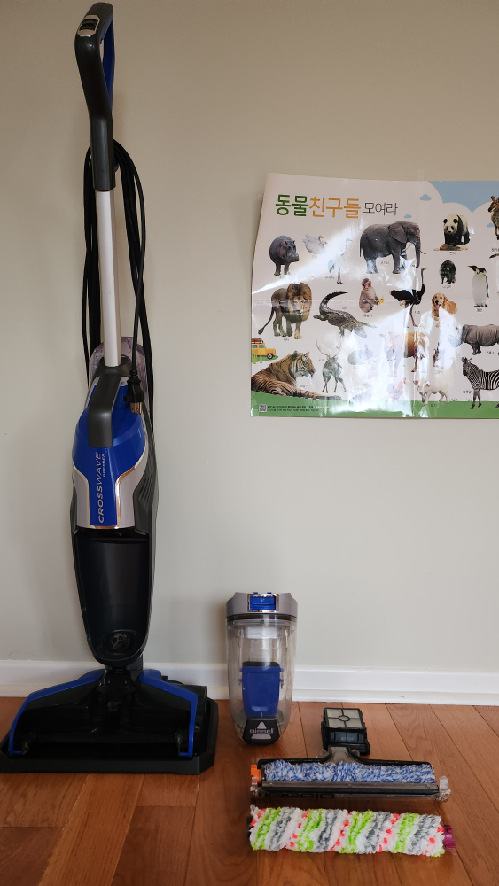 vacuum cleaner (bissell 2306Y crosswave pet)