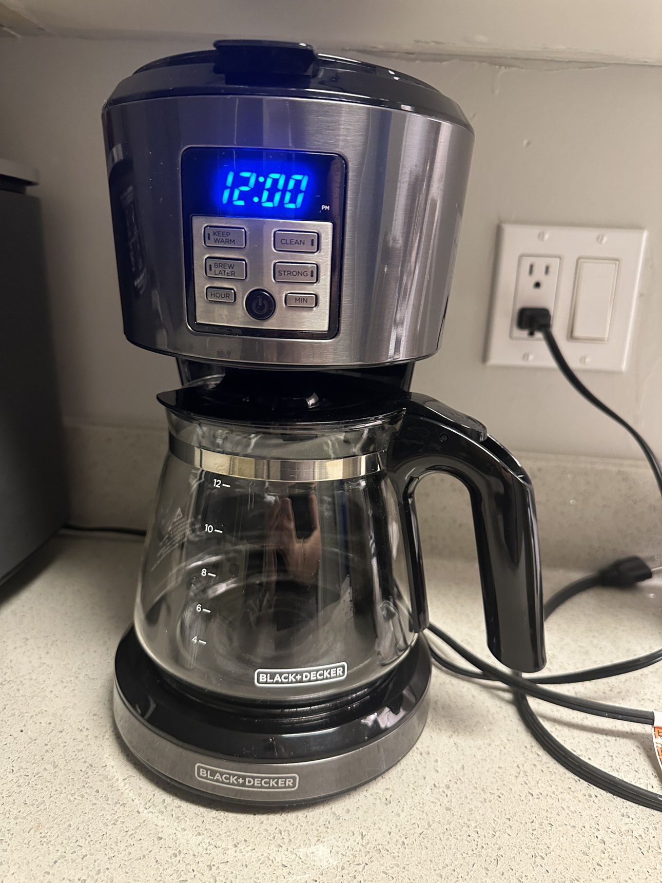 Black Decker Coffee Machine programmable vortex technology thumbnail