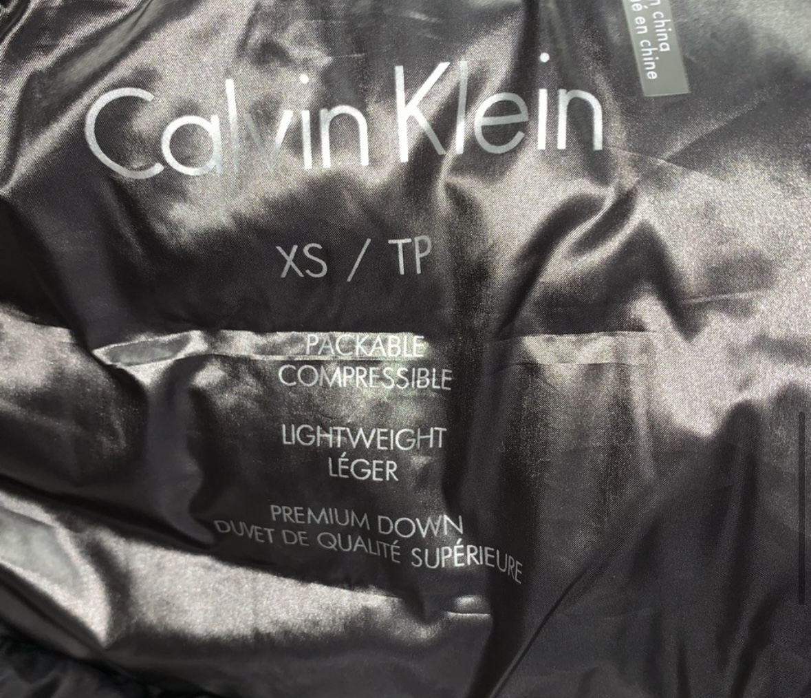 Calvin Klein padded light down puffer jacket image indicator(5)