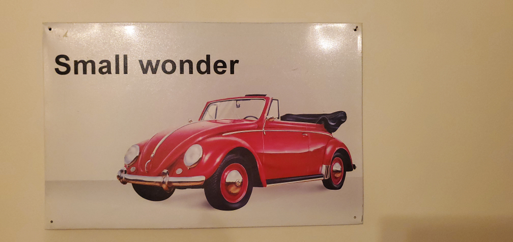 VW TIN SIGN - photo 2