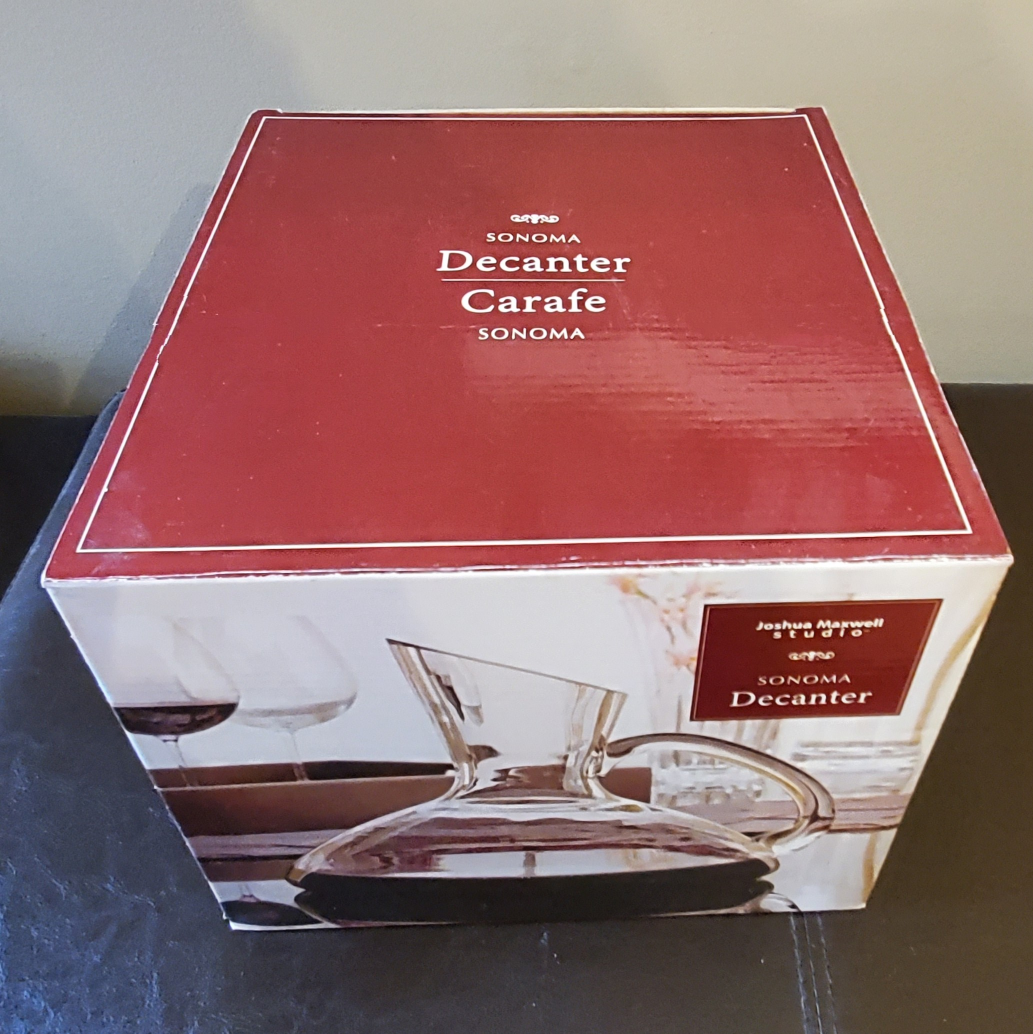 Joshua Maxwell Glass Wine Decanter image indicator(2)