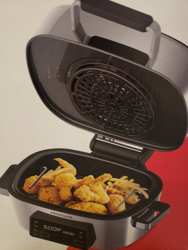 NEW never used indoor grill and air fryer
