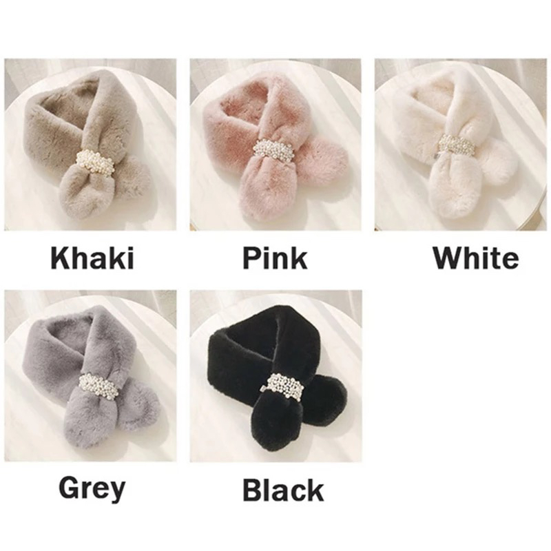 Pearl Buckle Cross Scarf - photo 2