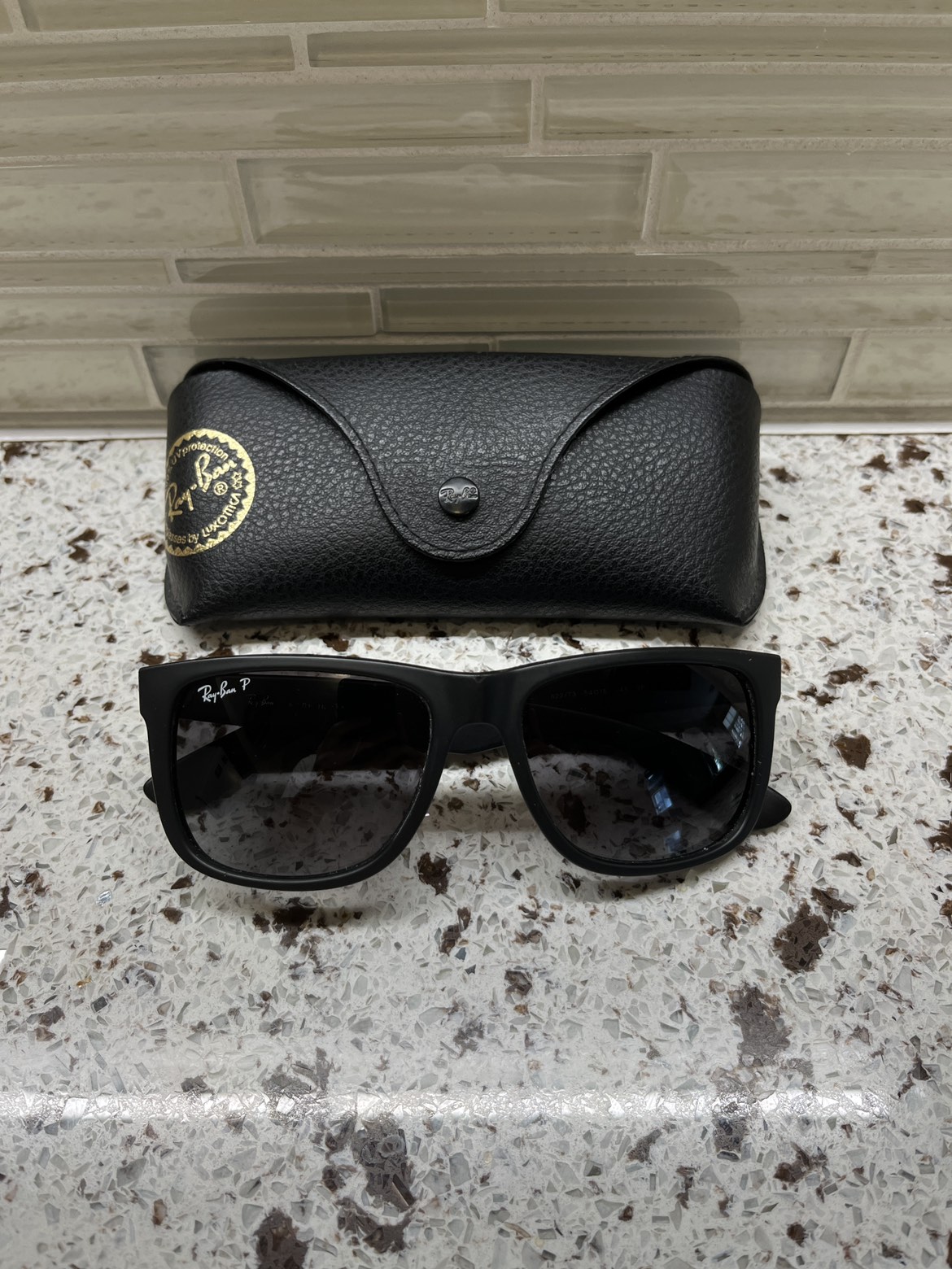 Rayban Justin polarized sunglasses