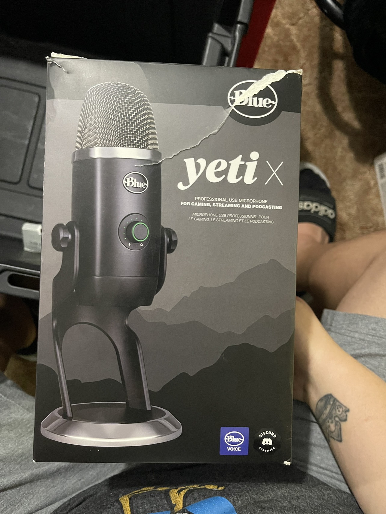 Blue Yeti X microphone